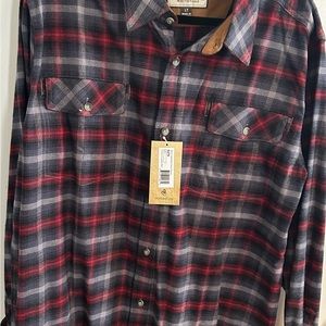 Men’s NWT legendary plaid flannel size Large Tall